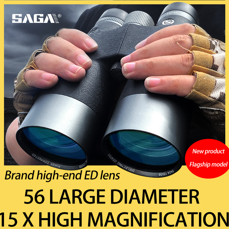 Outdoor Adventure Watches - SAGA ED Lens 15x56 Professionelles Fernglas,