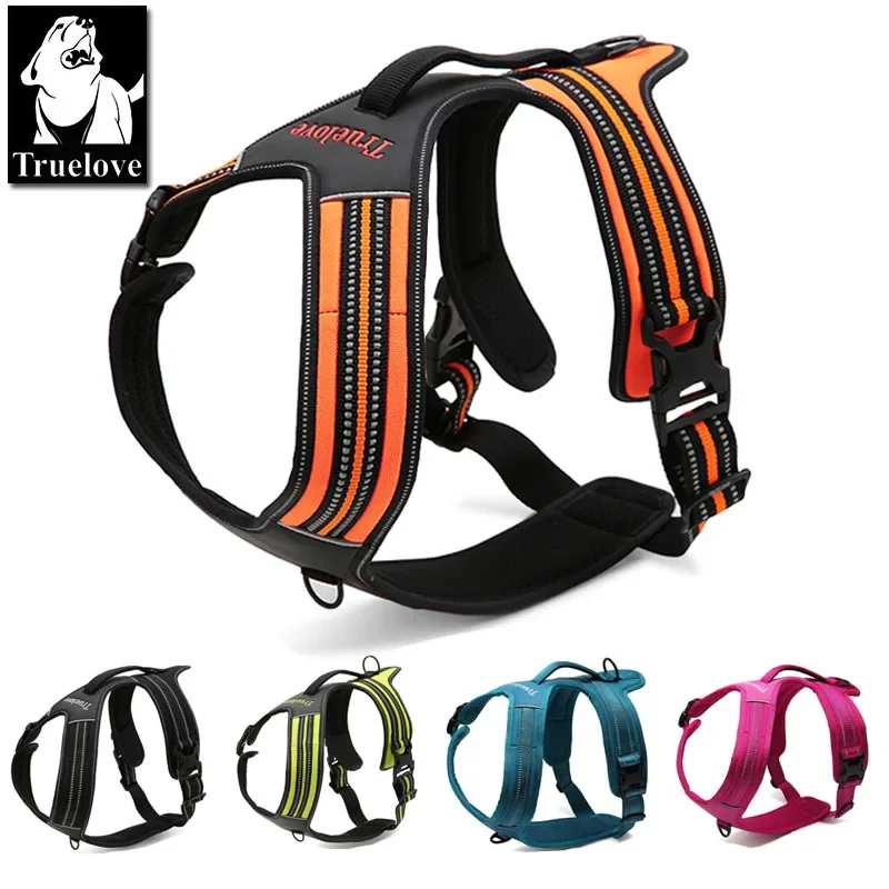 Outdoor Adventure Xl - Truelove Sport Nylon Reflektierendes Anti-Zug Hundegeschirr