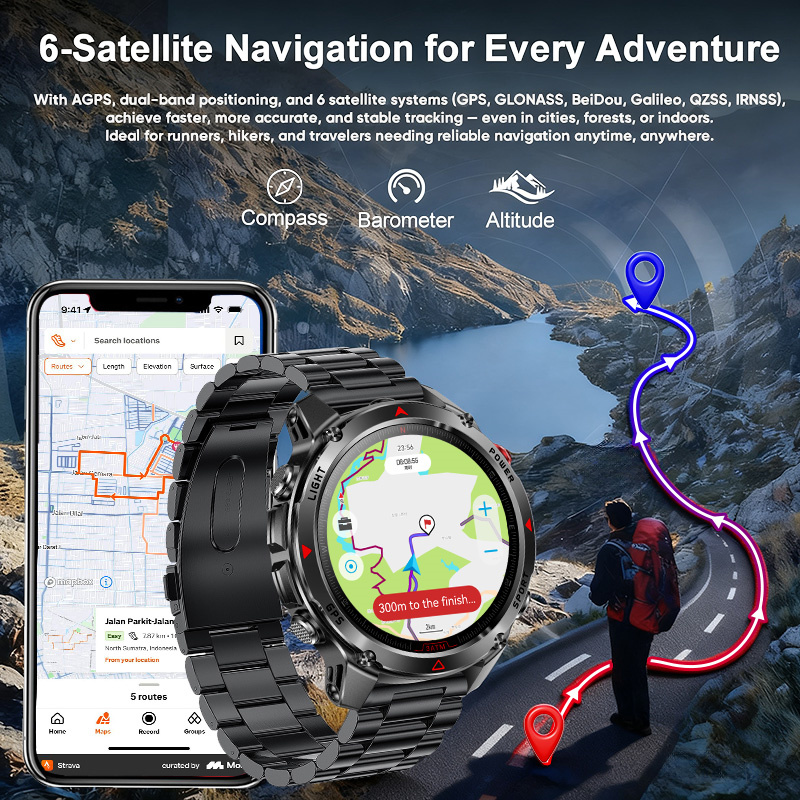 2026 Neue Outdoor-Militär-GPS- – Outdoor Adventure Watches Bewertung und Preis