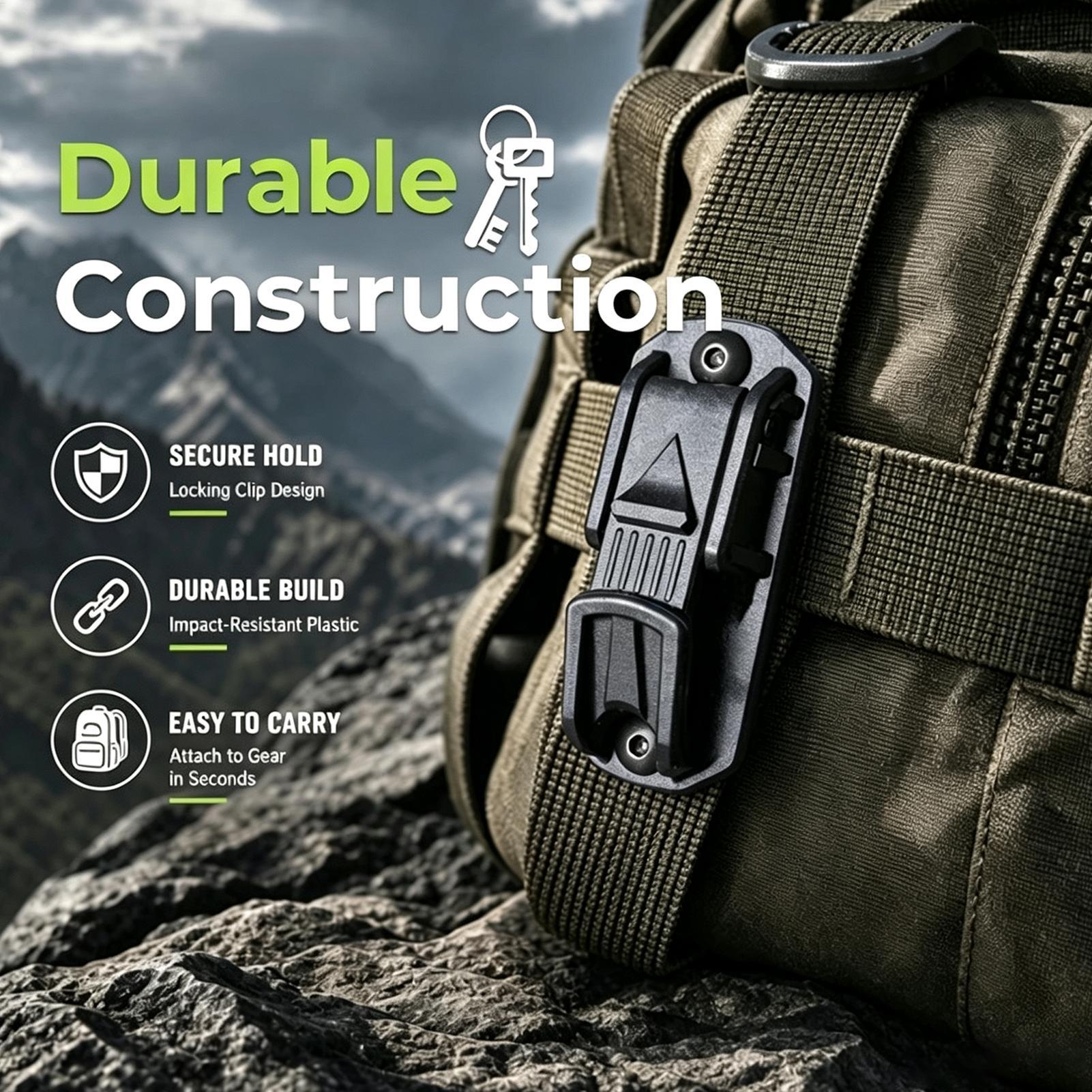 Schlüsselanhänger Gürtelclip M – Outdoor Adventure Backpack Bewertung und Preis