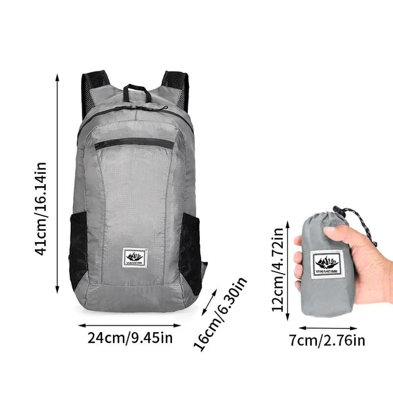 Ultraleichter faltbarer Rucksa – Outdoor Adventure Backpack Bewertung und Preis