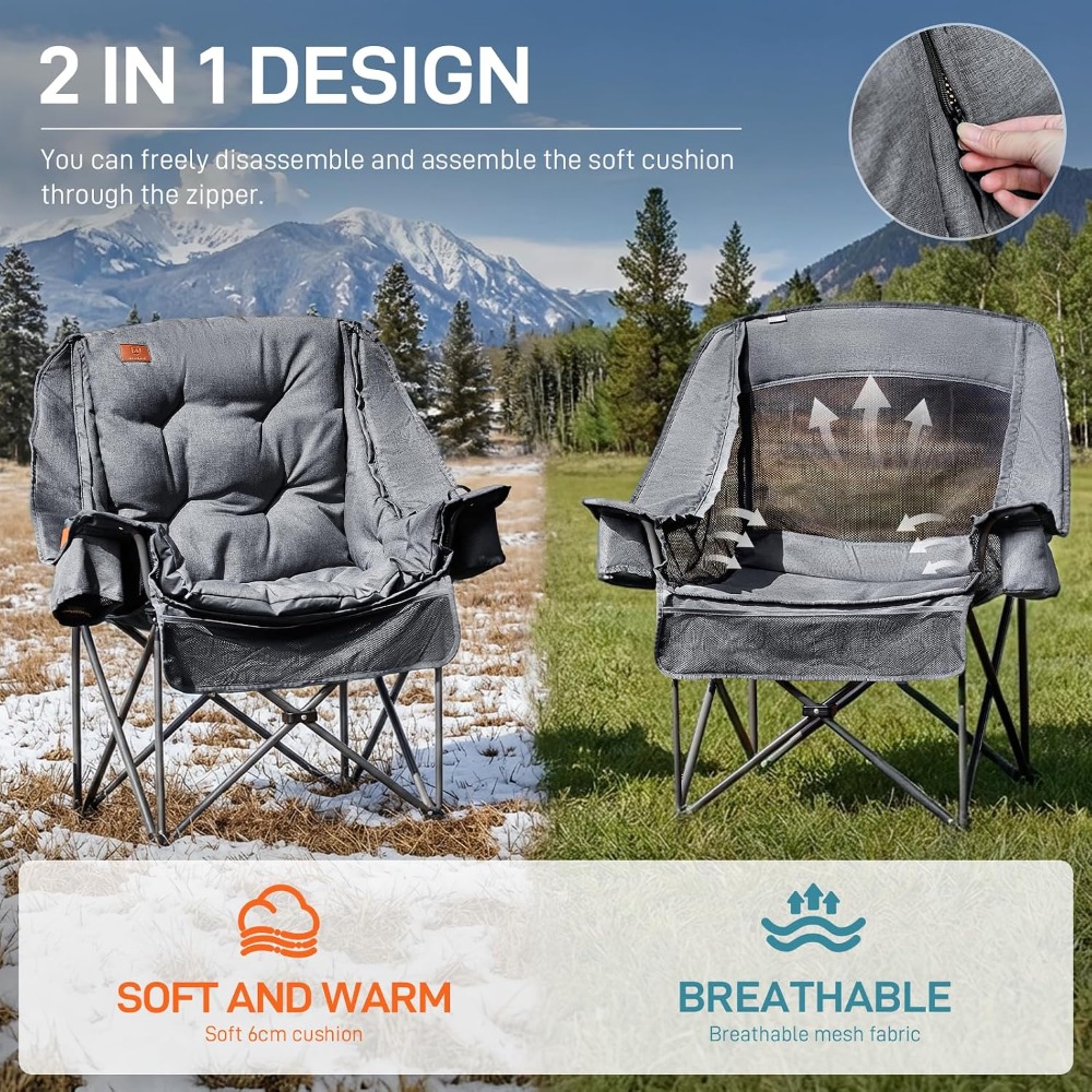 Langlebiger XL Campingstuhl mi – Outdoor Adventure Xl Bewertung und Preis