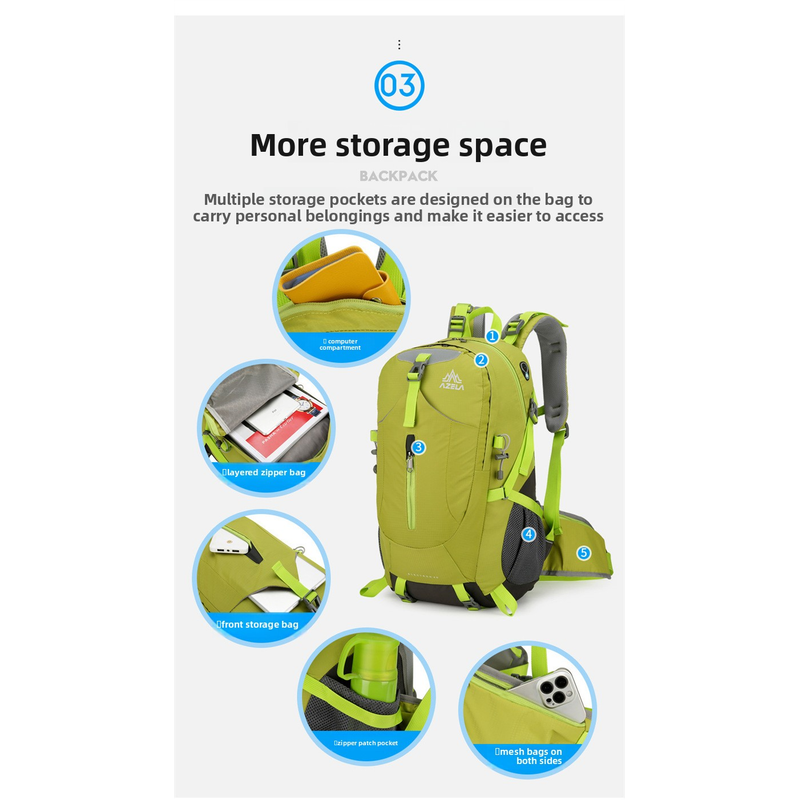AZELA 36-55L Wanderrucksack Gr – Outdoor Adventure With No Backpack Bewertung und Preis